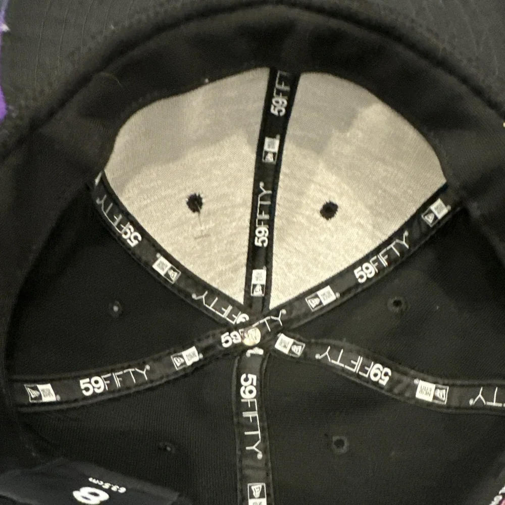 Colorado Rockies Hat 59fifty‎ On-Field Cap Size 8 (63.5cm) Fitted Hat Vintage